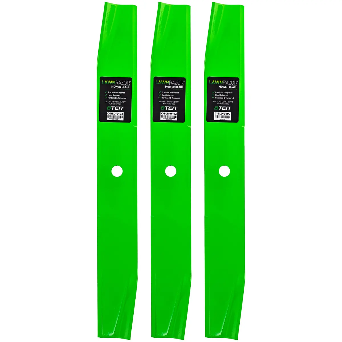 Lawnrazor High Lift Blade For Wheel Horse 112947 | 3-Pack 1