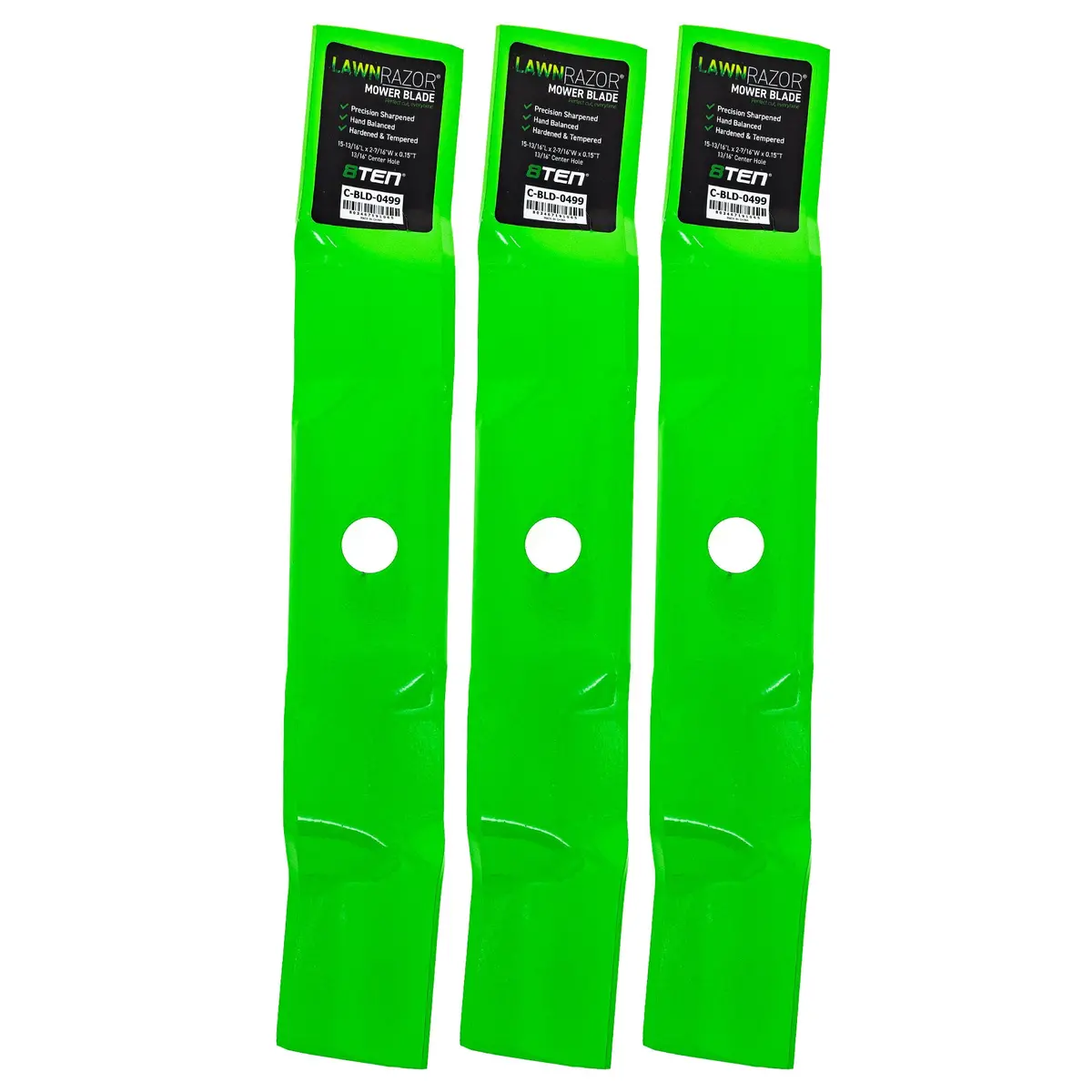 Lawnrazor Mulching Blade For John Deere M119799 | 3-Pack 1