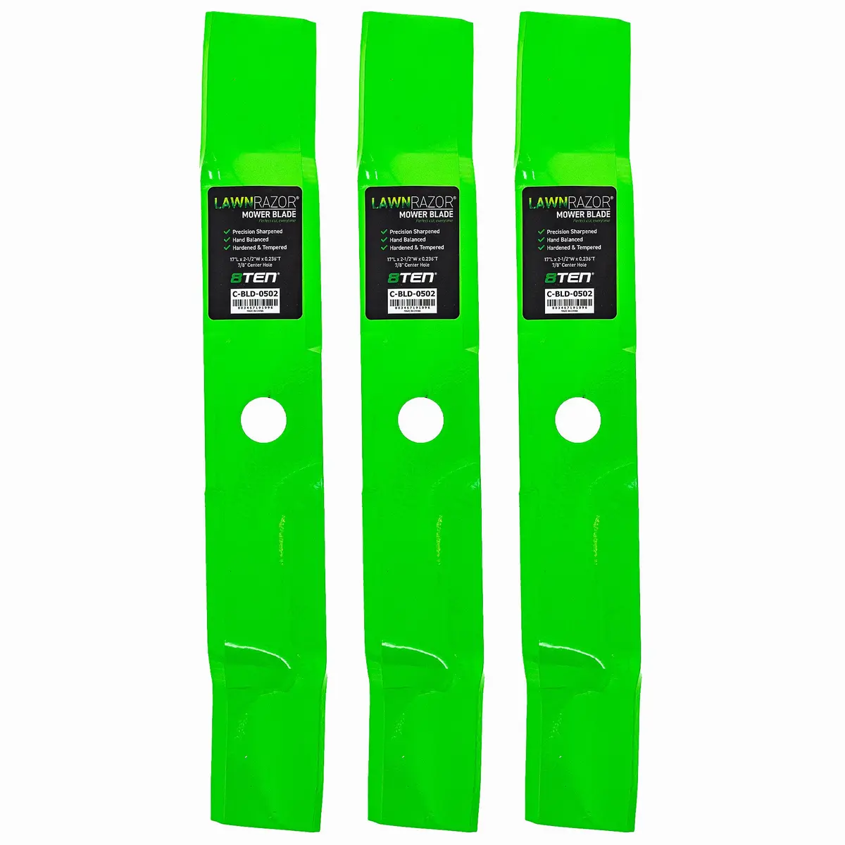 Lawnrazor Mulching Blade For John Deere M136185 | 3-Pack 1