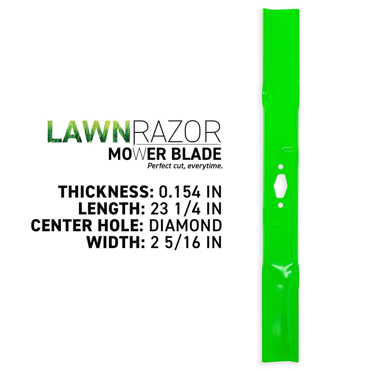 Lawnrazor Low Lift Blade For Troy-Bilt Craftsman Cub Cadet 742P05510-L 742-05510-L 490-110-Y199 | 2-Pack 2