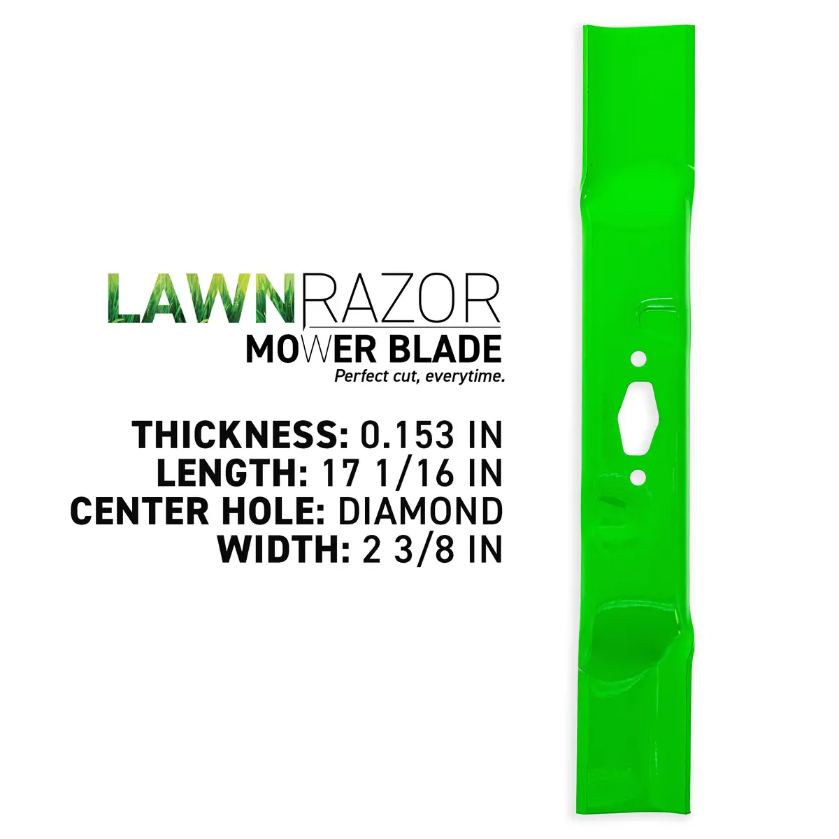 Lawnrazor Low Lift Blade For Troy-Bilt Cub Cadet Craftsman Cmxgzam110200 742P05094-L 742-05094-L | 3-Pack 2