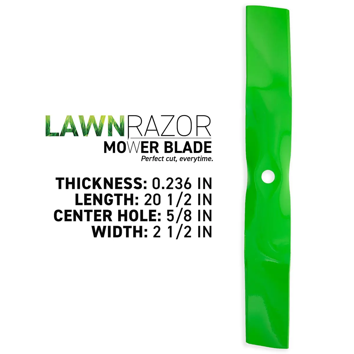 Lawnrazor Ultra High Lift Blade For John Deere Uc22008 M170639 | 2-Pack 2