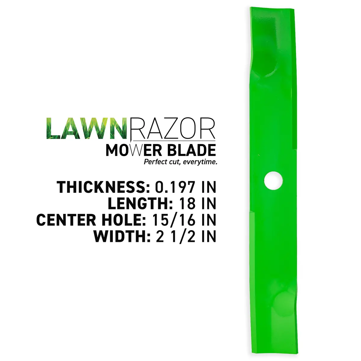 Lawnrazor High Lift Blade For Exmark 103-6382 103-6382-S | 3-Pack 2