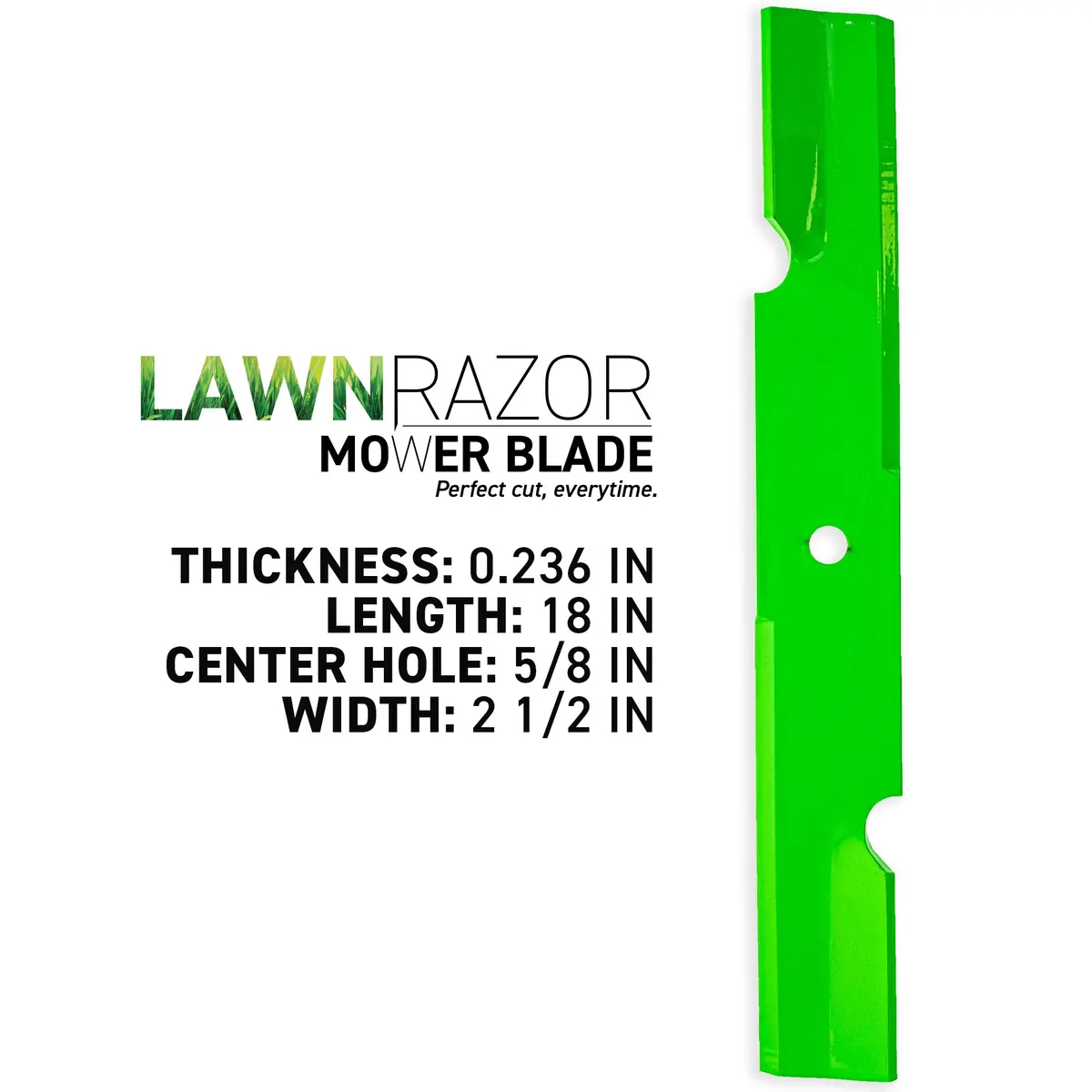 Lawnrazor Notched Ultra High Lift Blade For Ferris Exmark 5101756Yp 5101756X2 | 2-Pack 2