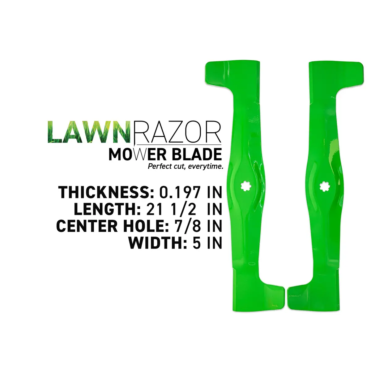 Lawnrazor Medium Lift Blade For John Deere Am147289 2