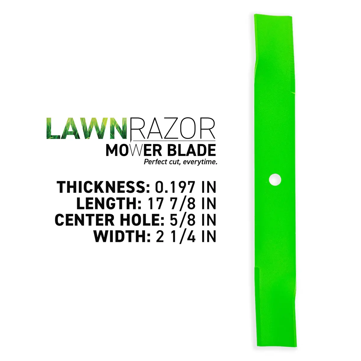 Lawnrazor Blade For Hustler Raptor Limited 52-Inch 603995 Medium Lift 3 Pack 2