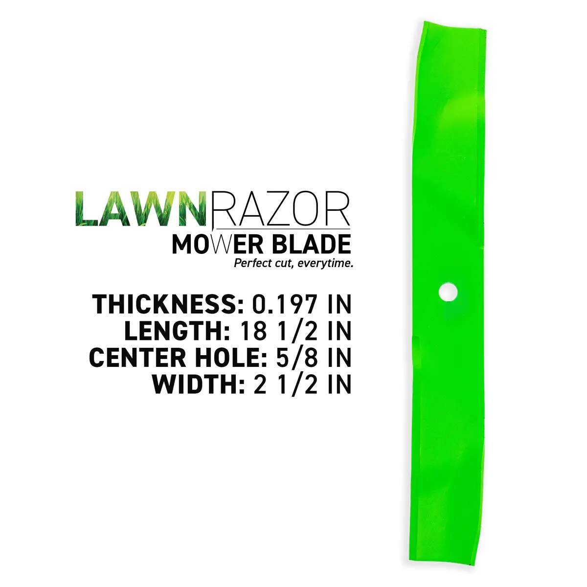 Lawnrazor Mulching Blade For Hustler 797704 | 3-Pack 2