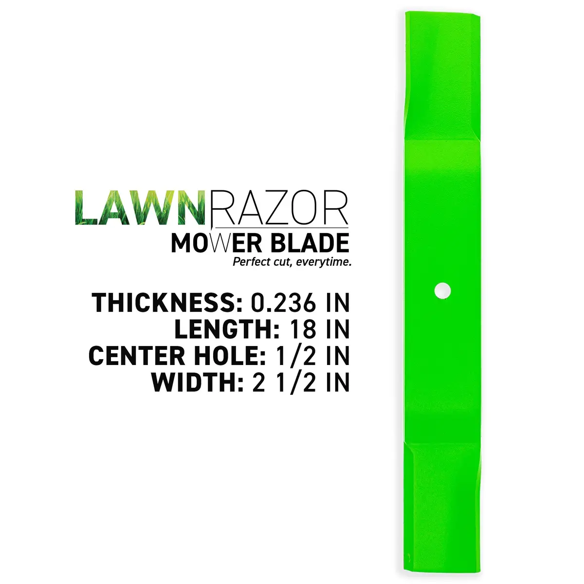 Lawnrazor Blade For Grasshopper 3452 3552 6152 52-Inch 320236 Medium Lift 3 Pack 2