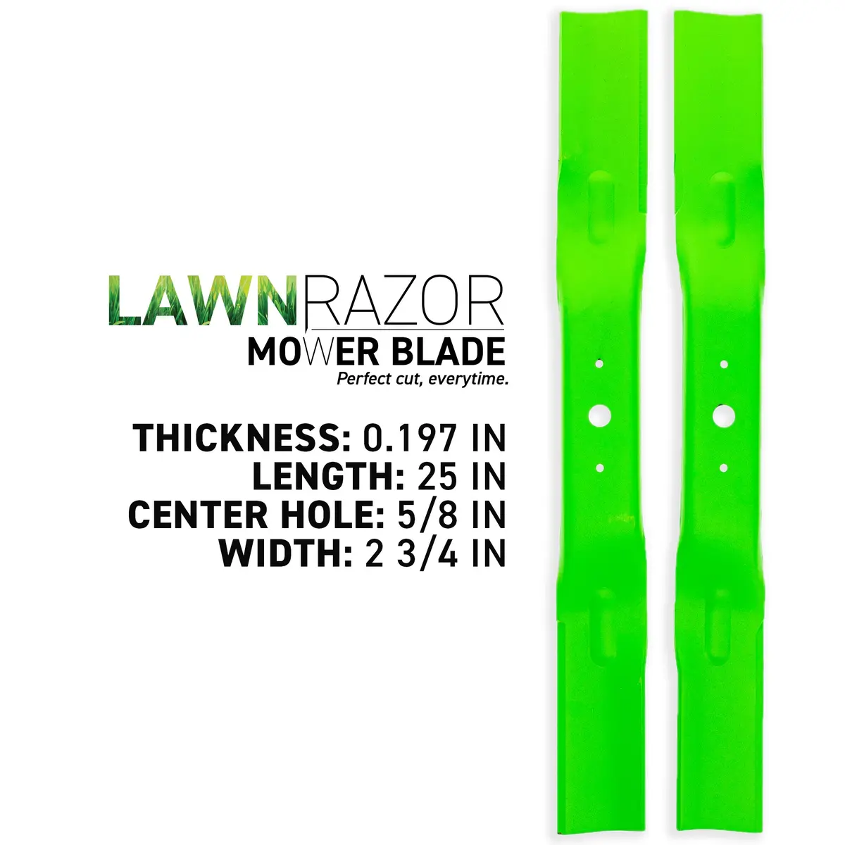 Lawnrazor Blade For Walker Dghs48 Dghs48r 7705-1 7705-2 48-Inch Medium Lift 2