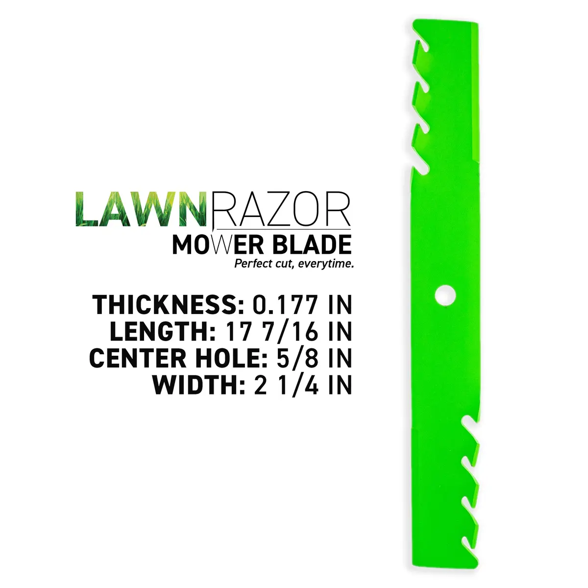 Lawnrazor Toothed Mulching Blade For Toro 115-5062-03 | 3-Pack 2