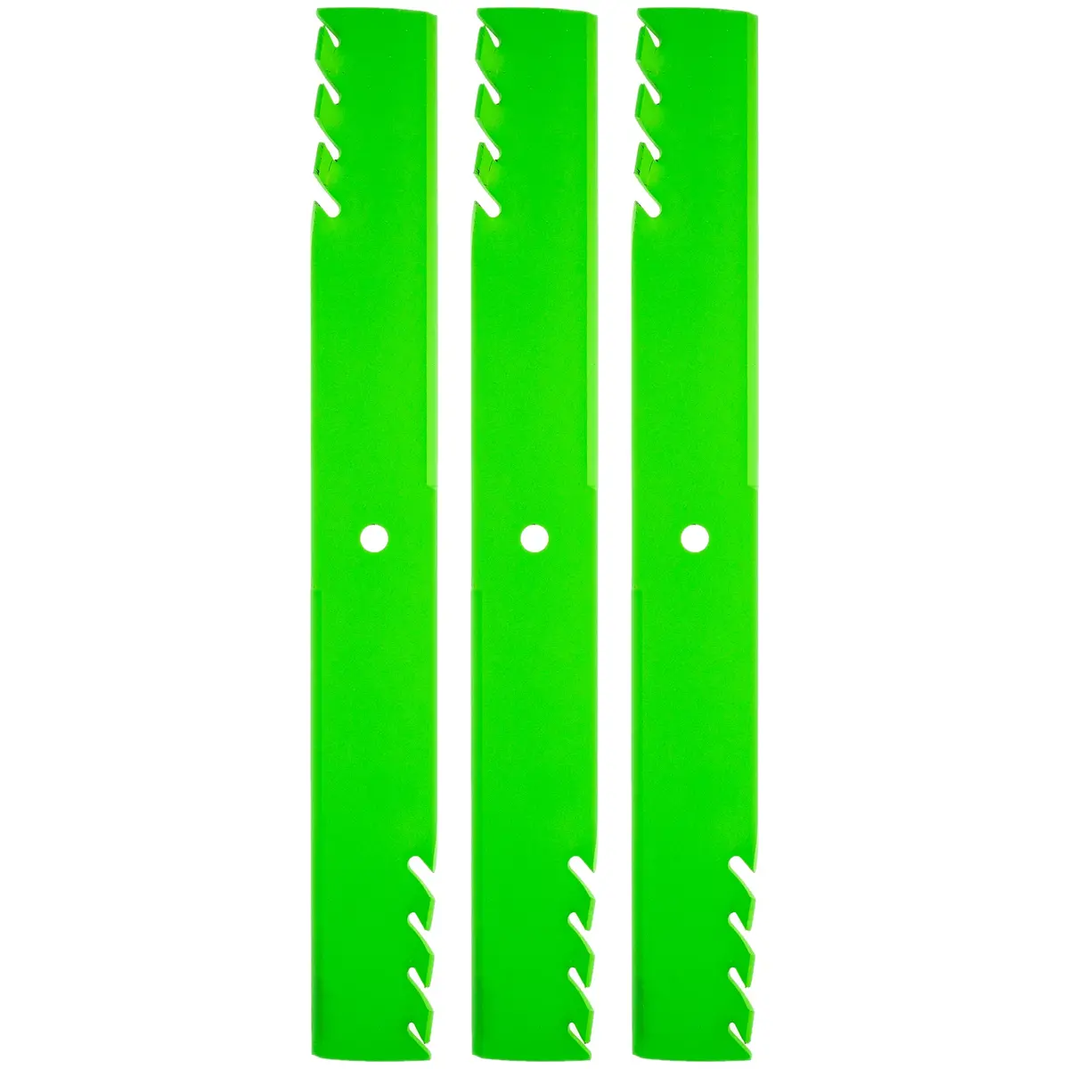 Lawnrazor Toothed Mulching Blade For Gravely Exmark 1-643097 103-2521 103-2521-S 04887800 | 3-Pack 1