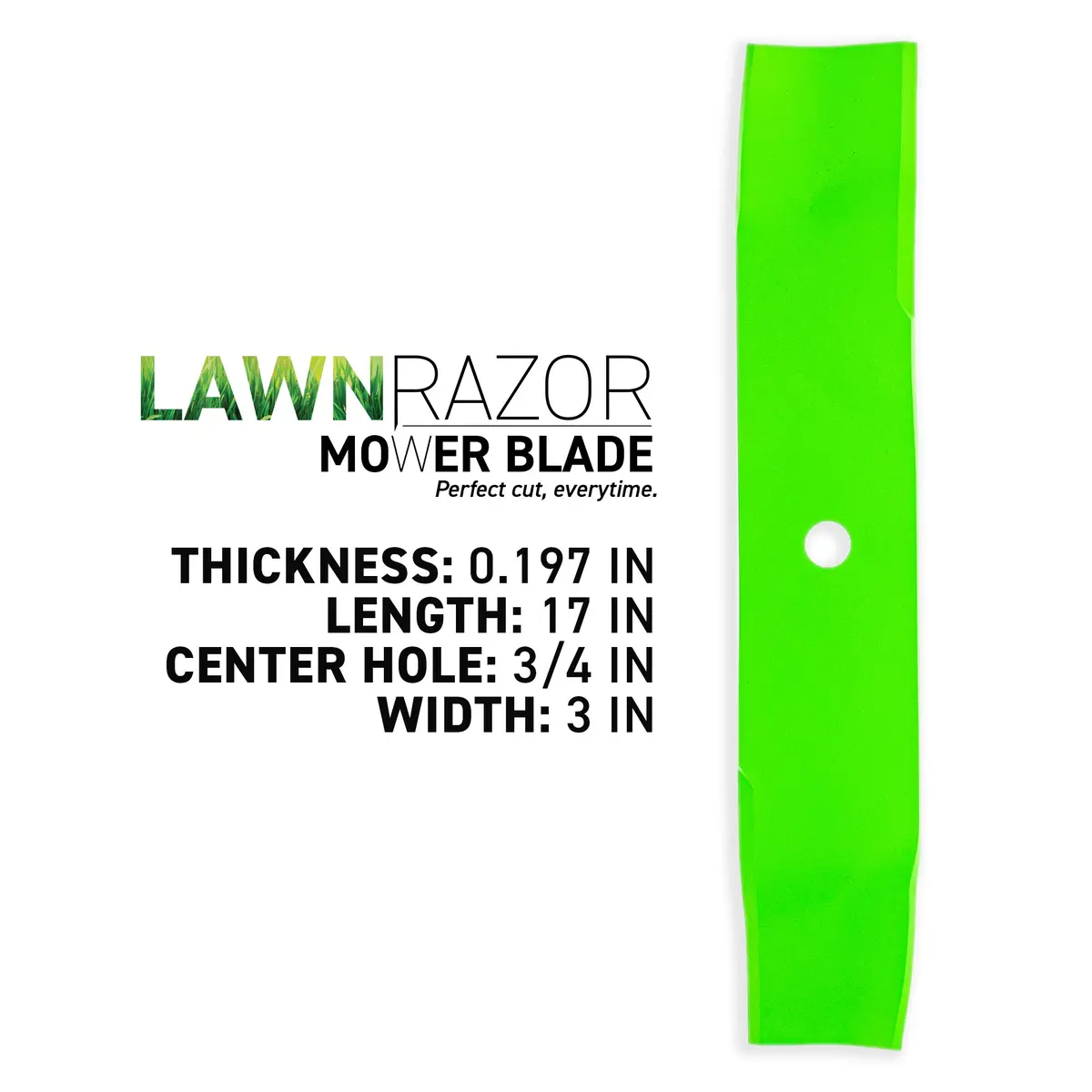 Lawnrazor Mulching Blade For Cub Cadet Dewalt Craftsman 742-04278A 942-04278A 742P04278a-X | 3-Pack 2
