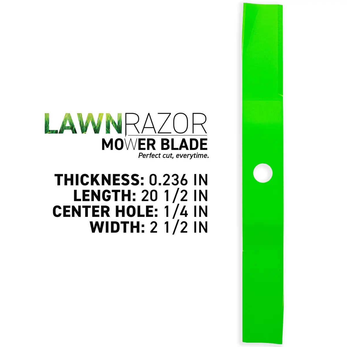 Lawnrazor Blade For Bobcat Ct1021 Ct1025 7389230 60-Inch Deck Low Lift 3 Pack 2
