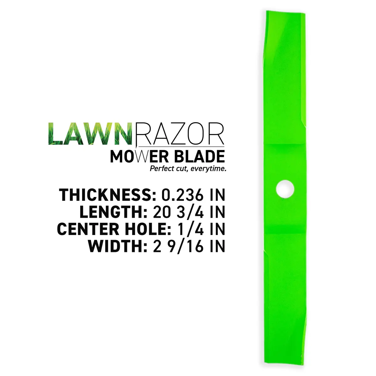 Lawnrazor Blade For Mahindra 1126 Cnsx09d00050n 60-Inch High Lift 3 Pack 2