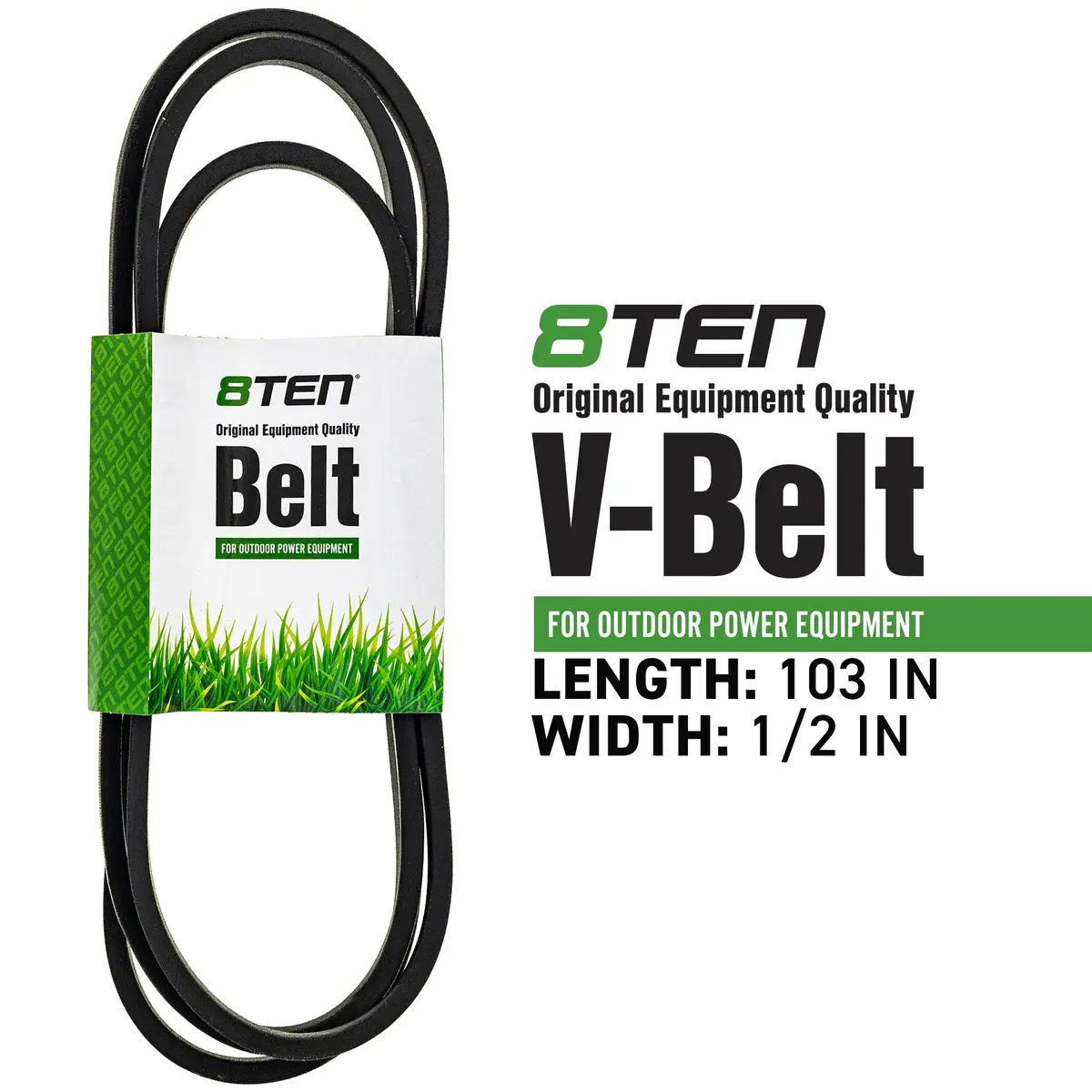 Drive Belt For John Deere Cub Cadet White Outdoor 754-3039 954-3039 237255 M86248 M137547 M112230 2