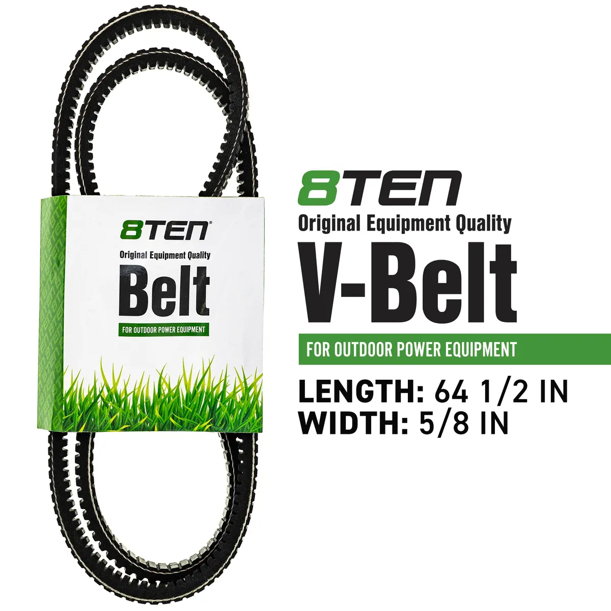 Cogged Deck Belt For John Deere M143019 M118684 M144677 2