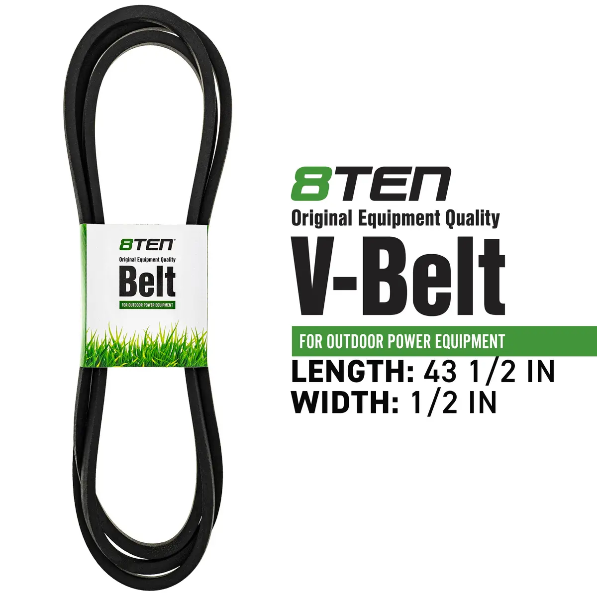 Drive Belt For Ferris Exmark John Deere 5023297 382095 109-2523 109-0770 109-2523-Sl Tcu15178 2