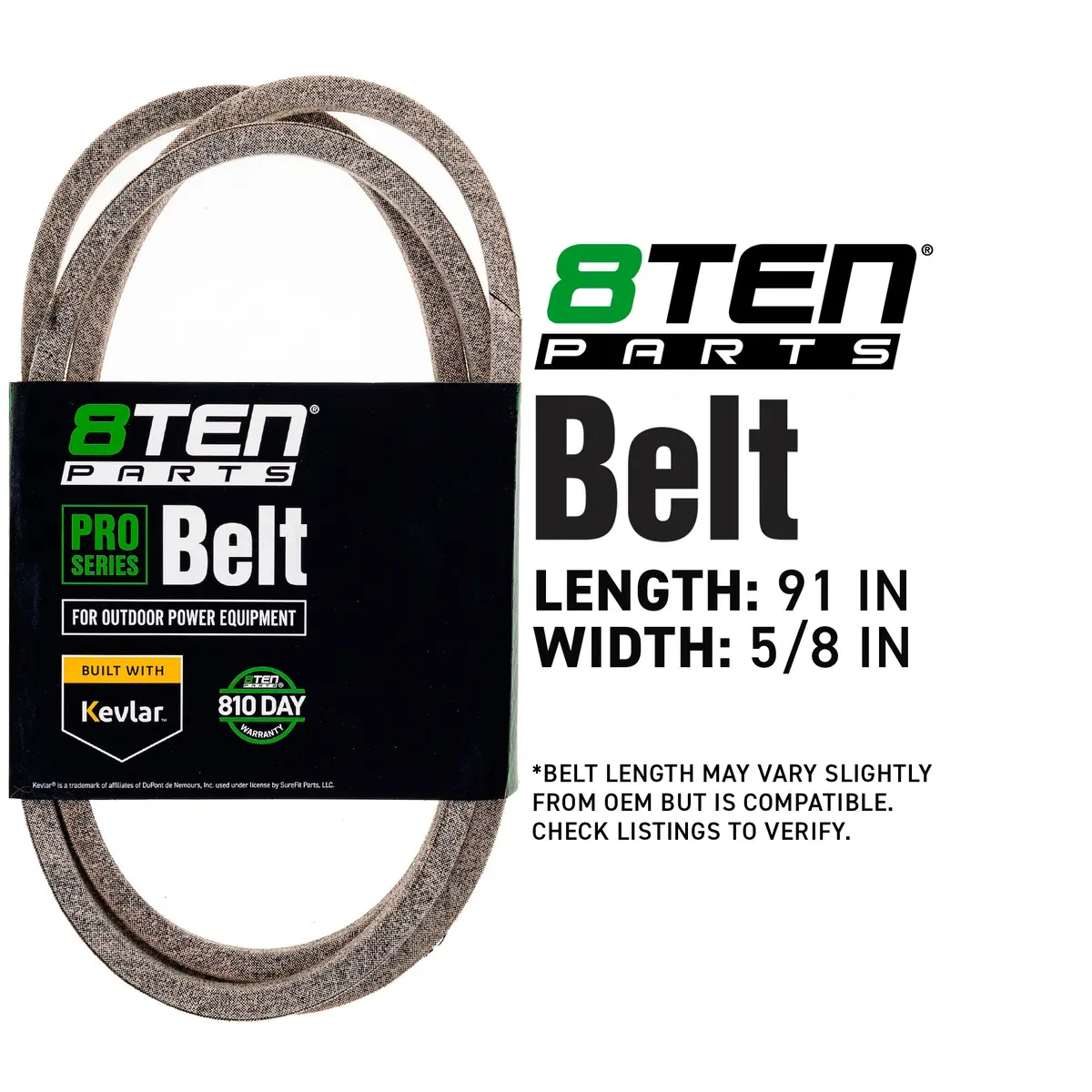 Belt With Kevlar® For Craftsman Cub Cadet Columbia 954-0467 754-0467 954-0467A 754-0467A 112-0301 2