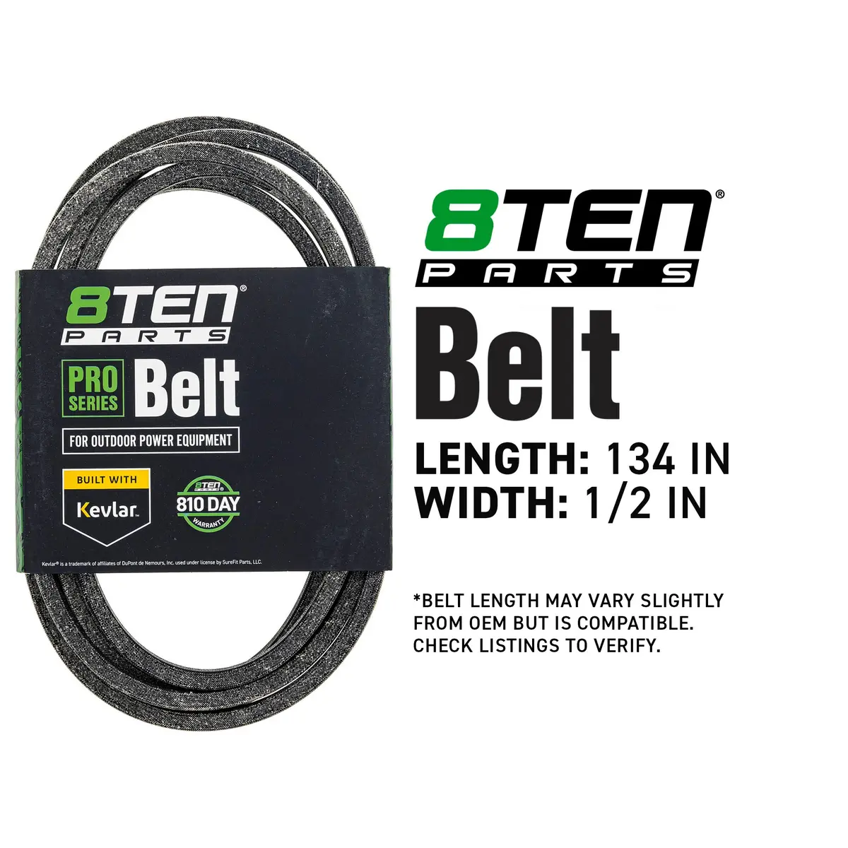 Belt With Kevlar® For Gravely Ariens Cub Cadet 954-04044 754-04044 754-04044A 954-04044A 523175 2