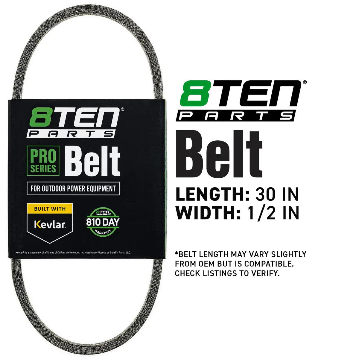 Belt With Kevlar® For Wheel Horse Toro Exmark 037X65ma 72117 514132M1 50597 37X129 36233 34864 32451 2