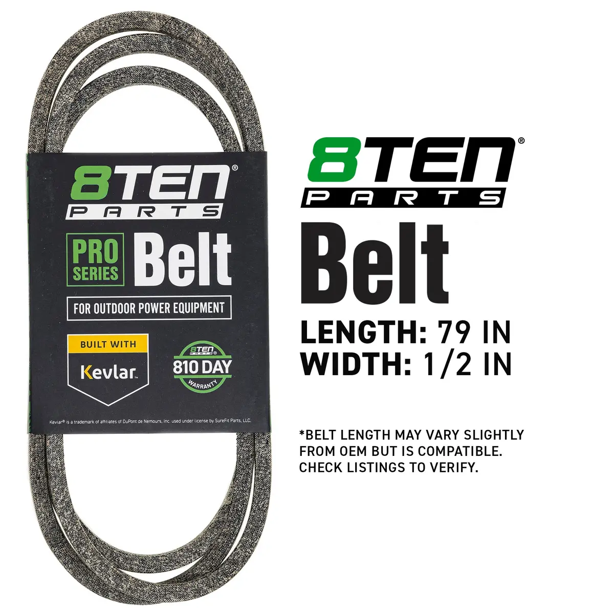 Belt With Kevlar® For Cub Cadet Ayp Columbia 954-0349 954-04207 754-0349 754-04207 754-0640 954-0640 2