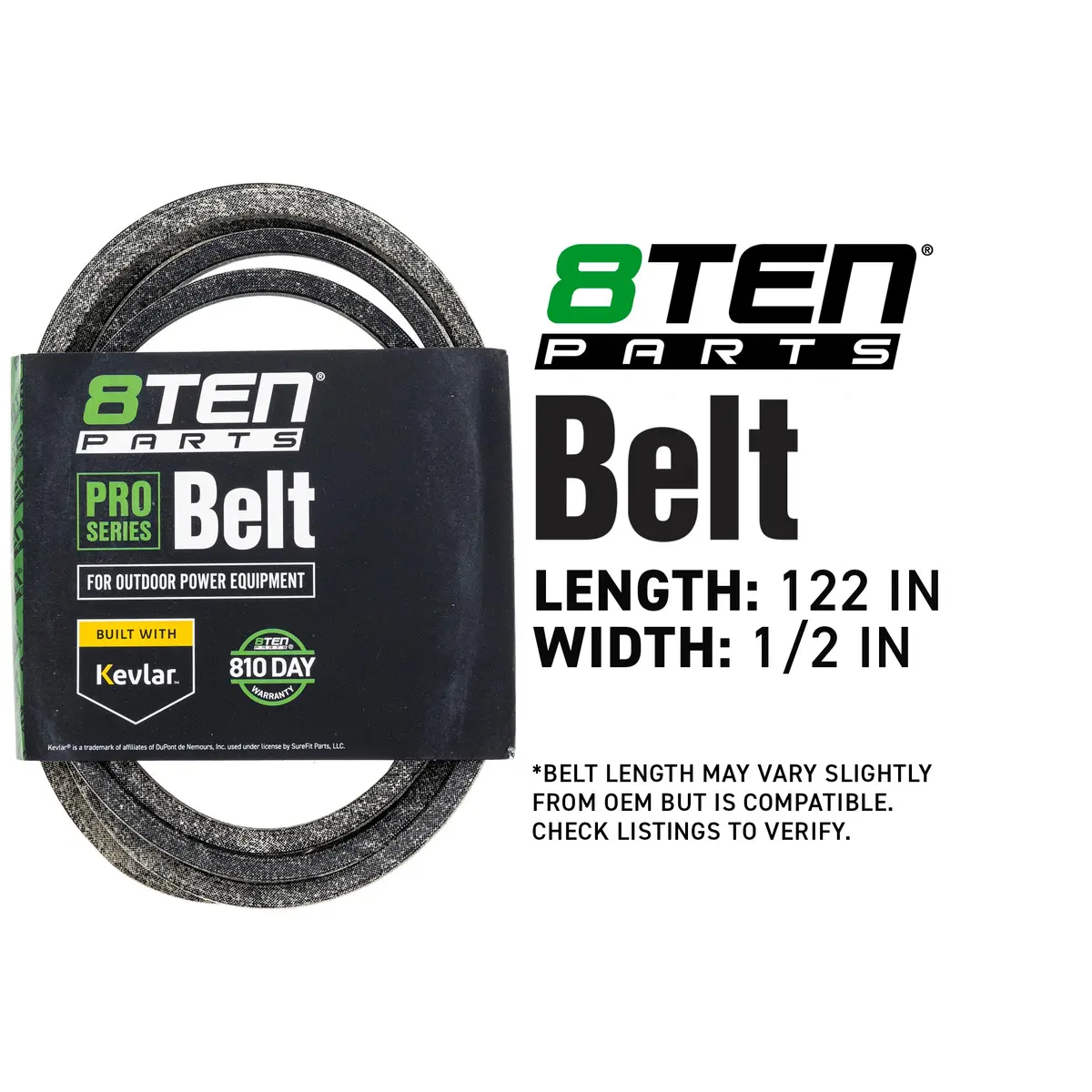 Belt With Kevlar® For Cub Cadet Columbia Toro 754-04153 954-04153A 01005376 01005376P 754-04153A 2