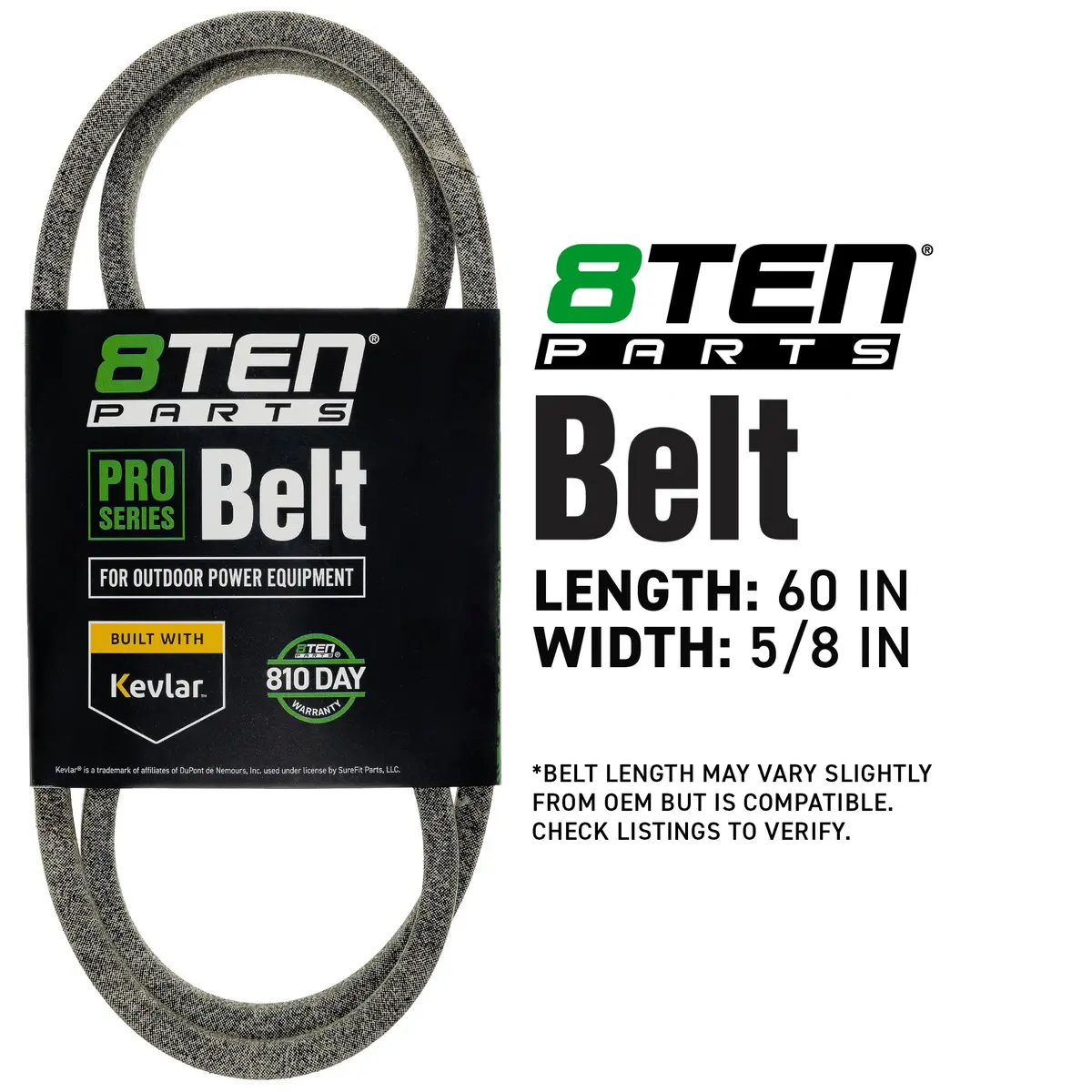 Belt With Kevlar® For Cub Cadet Huskee Mastercraft 954-0439 754-0439 M136351 954-04296 754-04296 2