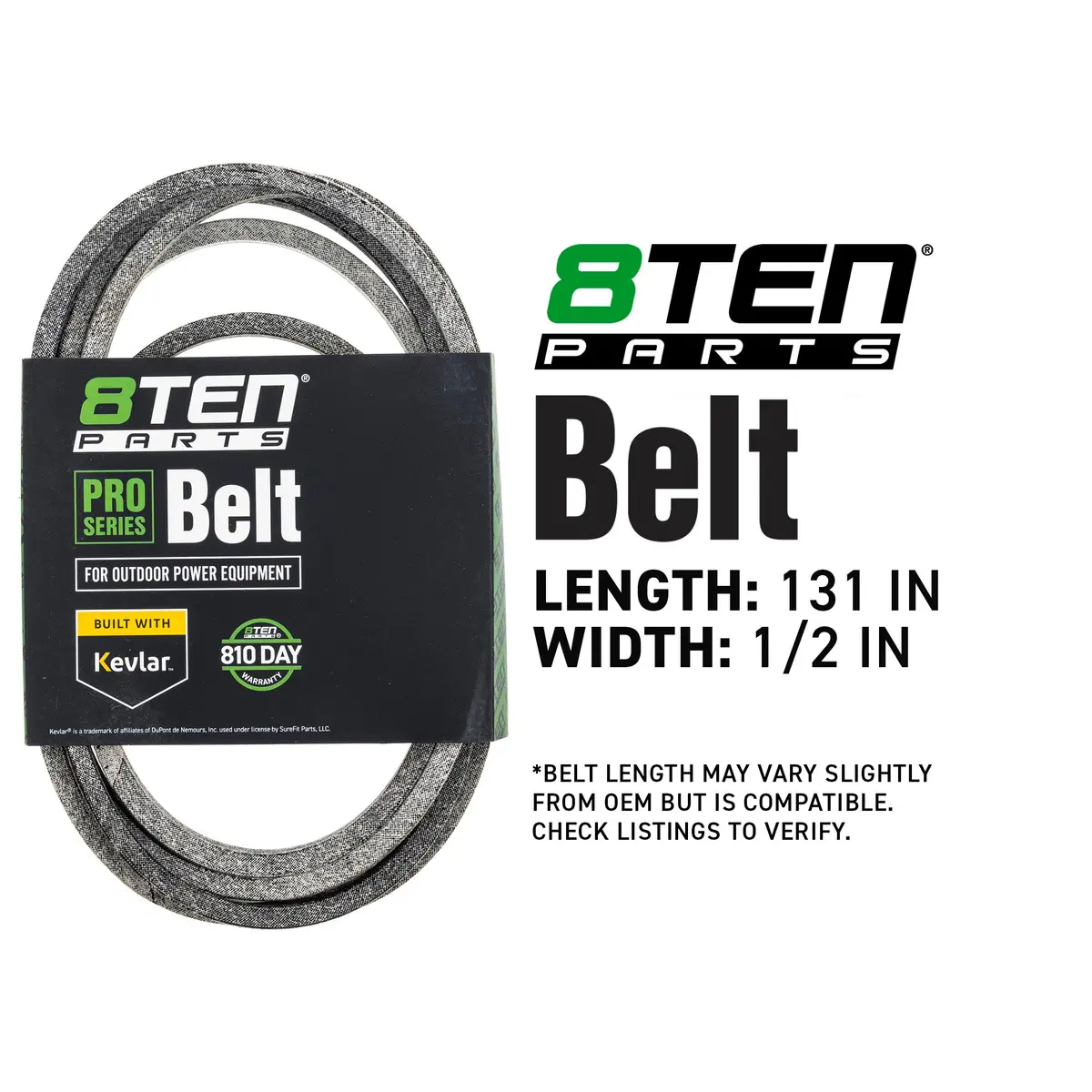 Belt With Kevlar® For John Deere Ariens Gravely 07200523 954-04164 754-04164 M95087 M93808 M148269 2