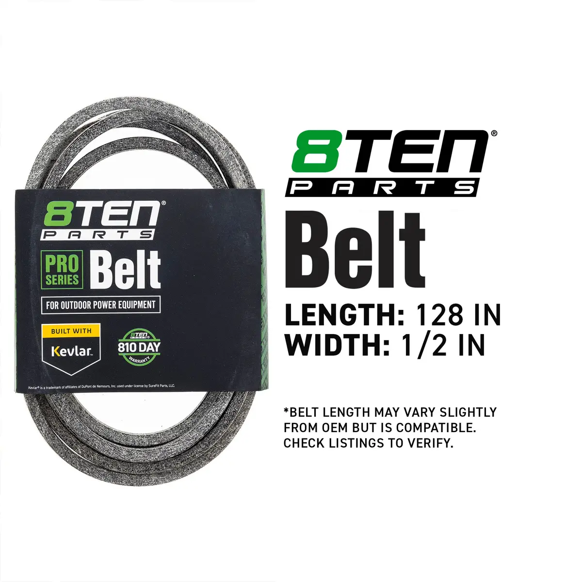 Belt With Kevlar® For Gravely Ariens Great Dane 07219600 07241700 07226600 051213 011216 031369 2