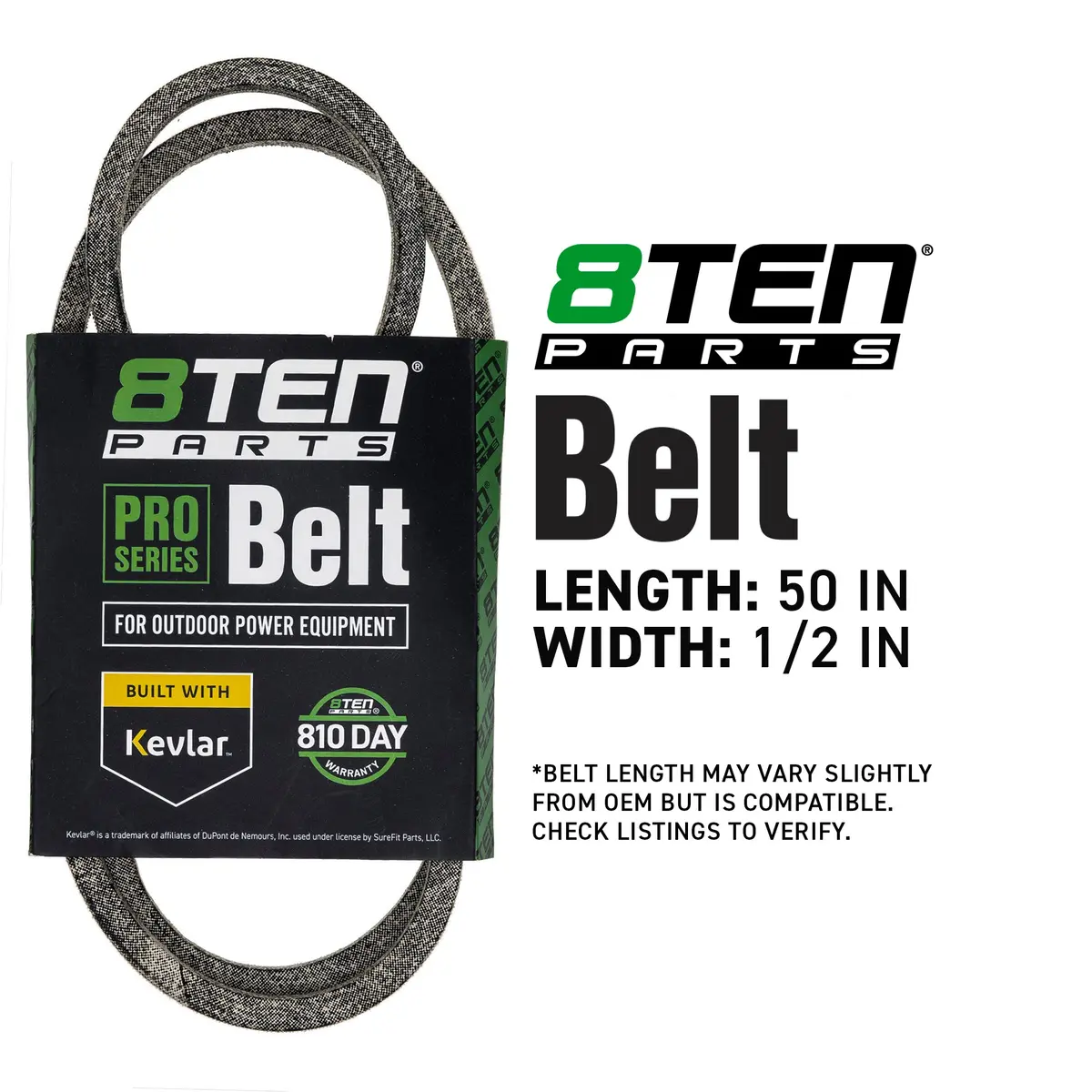 Belt With Kevlar® For Ariens John Deere Mtd Pt8676 M77675 M143847 954-0214 758061 754-0214 511277M3 2