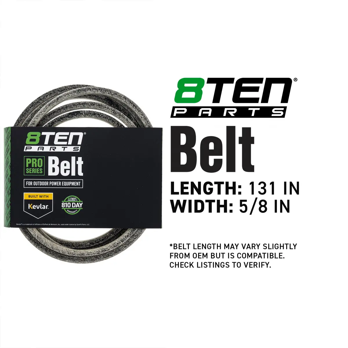 Belt With Kevlar® For John Deere Gravely Everride 041-6027-00 954-04048 754-04048 Tcu13196 112449 2