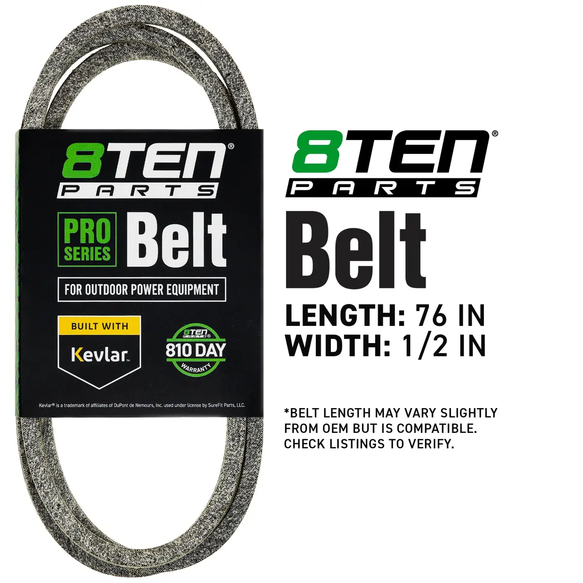 Belt With Kevlar® For Mtd Lawn Chief Power Kraft 954-0441 754-0441 1585 Oem-754-0441 9714 320272217 2