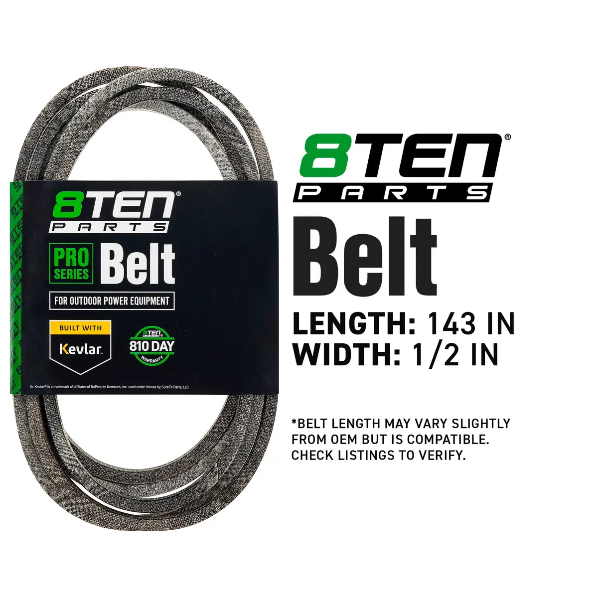 Belt With Kevlar® For John Deere Sabre M123281 M155525 M154601 2