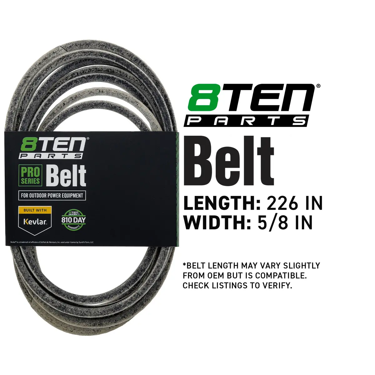 Belt With Kevlar® For Toro 105-7790 2