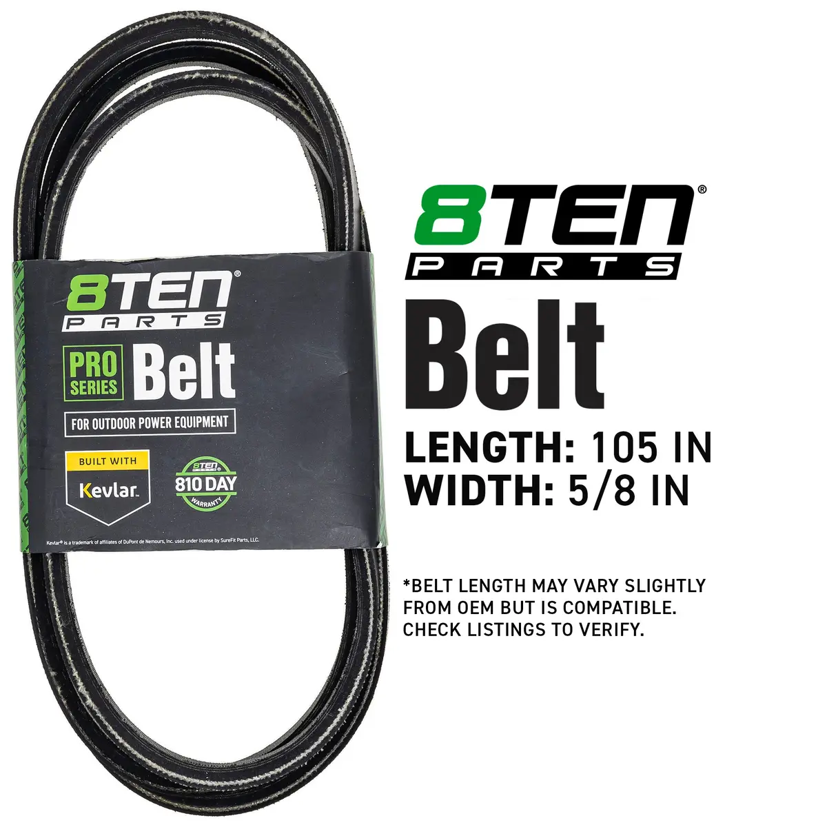 Belt With Kevlar® For Cub Cadet Wheel Horse Dixie Chopper 954-05128 754-05128 30203 2