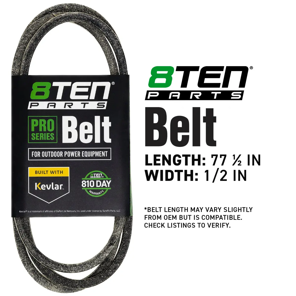 Belt With Kevlar® For Cub Cadet Wheel Horse 942-04062 2170164 2170164Sm 057X34ma 170164Sm 07207800 2