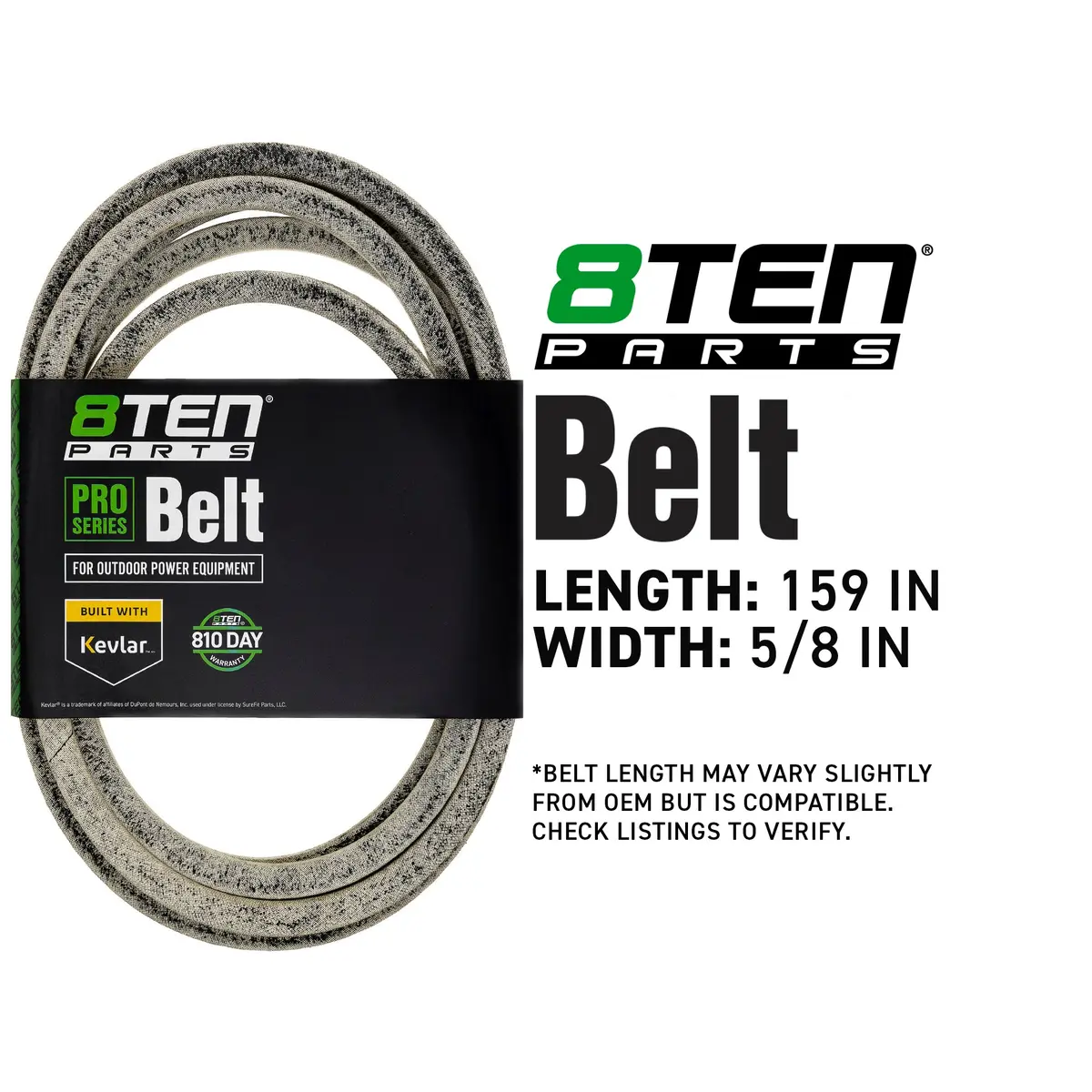 Belt With Kevlar® For Ferris 5103929Yp 5103929 5103753 2