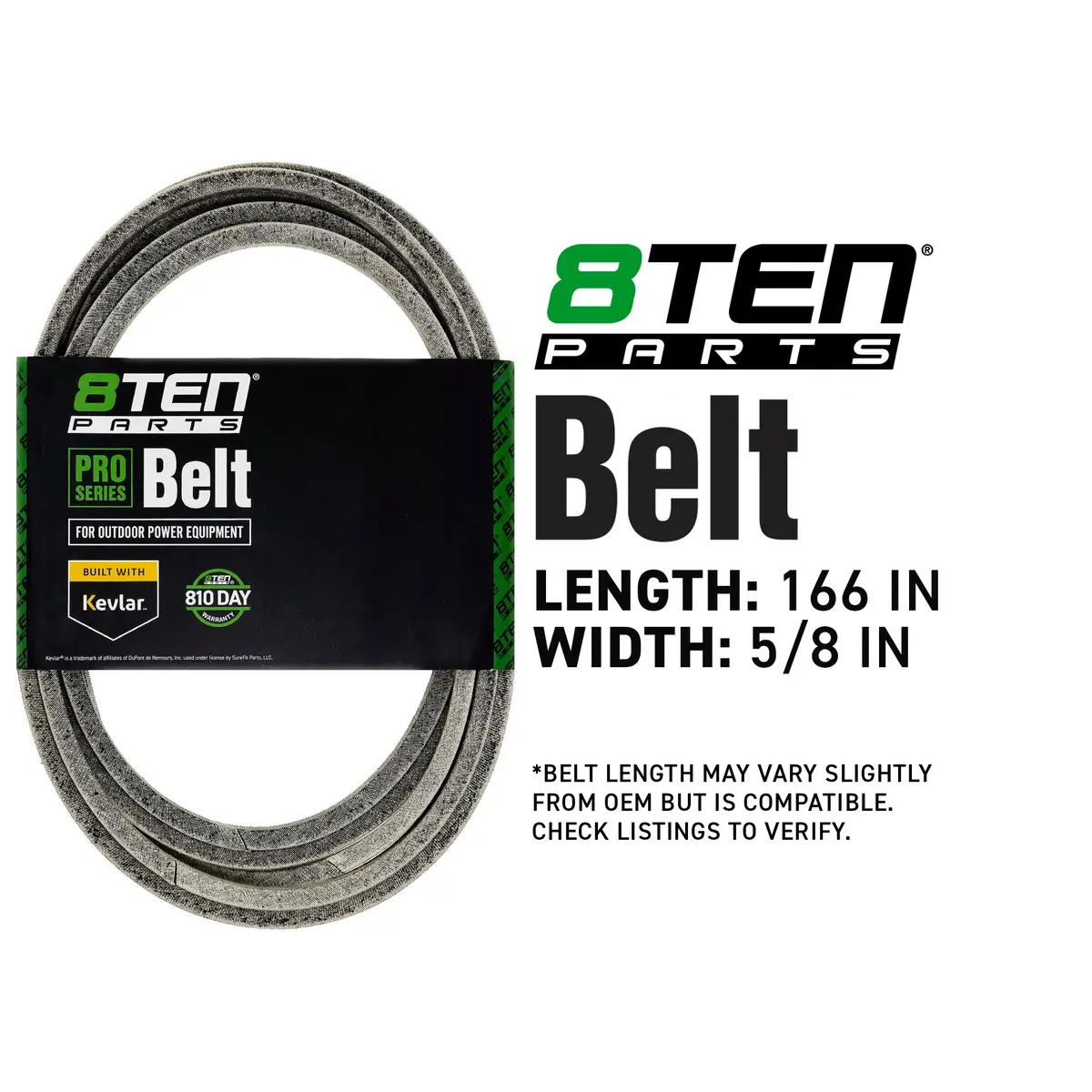 Belt With Kevlar® For Scag Toro 484031 133-7075 2