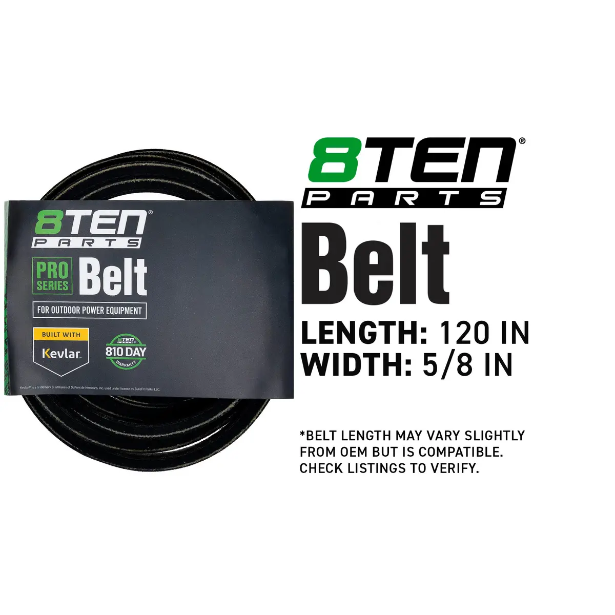Belt With Kevlar® For Ariens Gravely 07200815 2