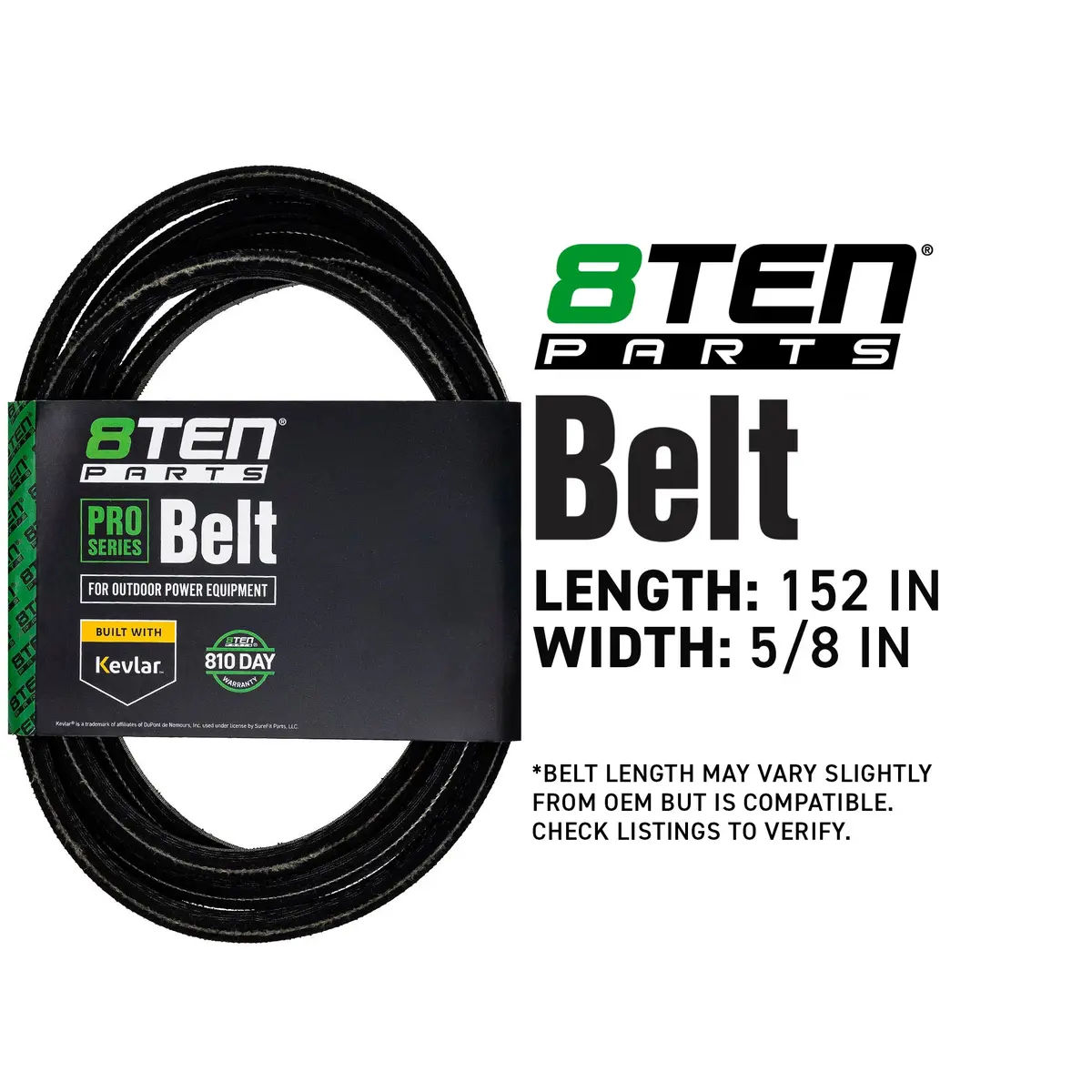 Belt With Kevlar® For Gravely 07200906 2