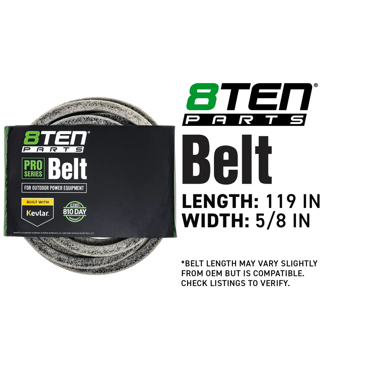 Belt With Kevlar® For Toro Exmark 126-7924 2
