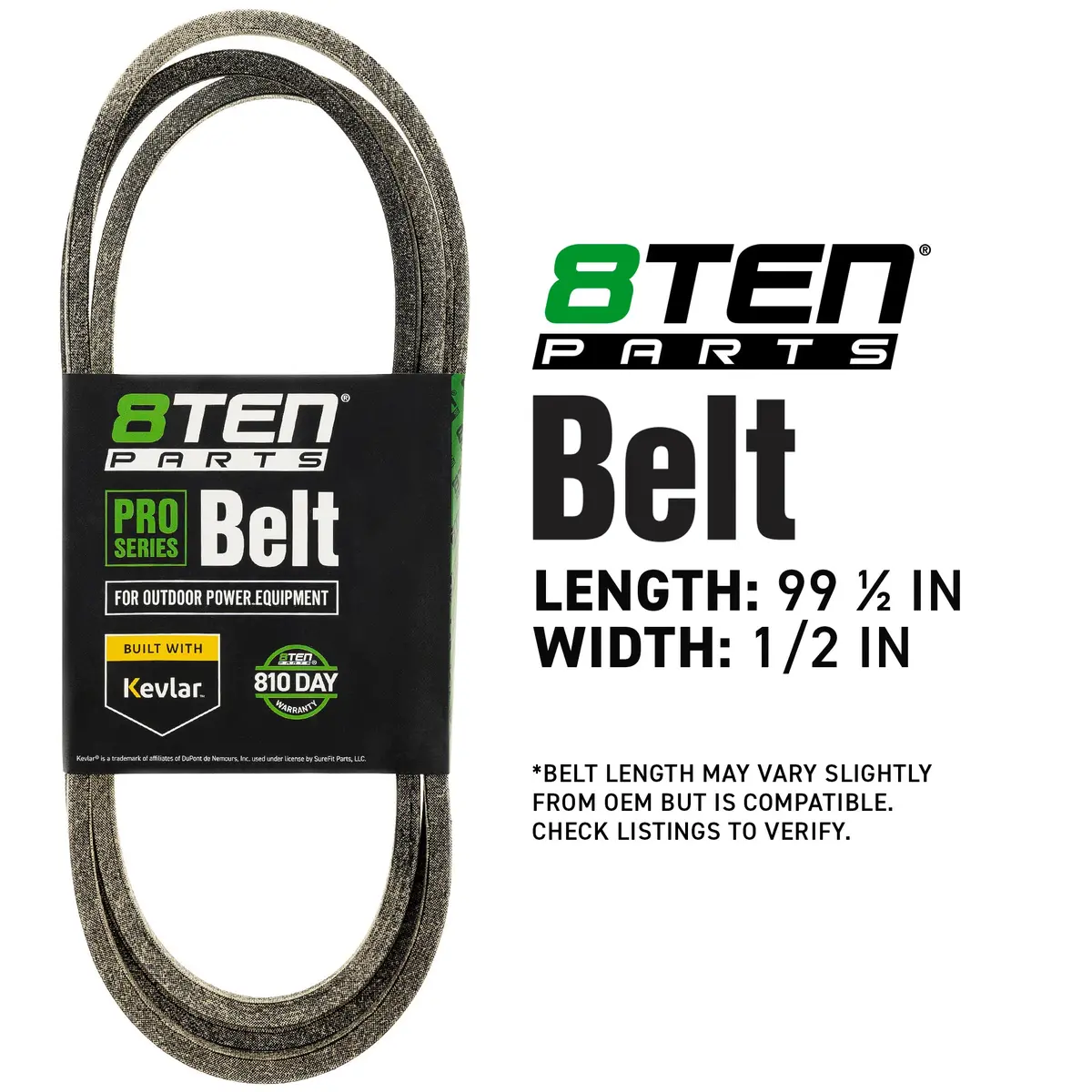 Belt With Kevlar® For Snapper Simplicity 84001701 2