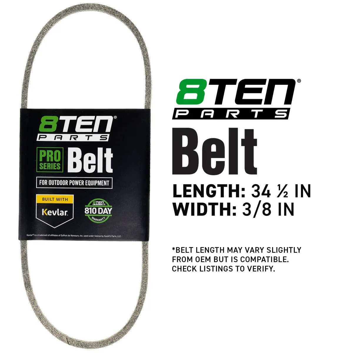 Belt With Kevlar® For Columbia Cub Cadet Mtd 754-0367 954-0367 Oem-754-0367 2705611 2