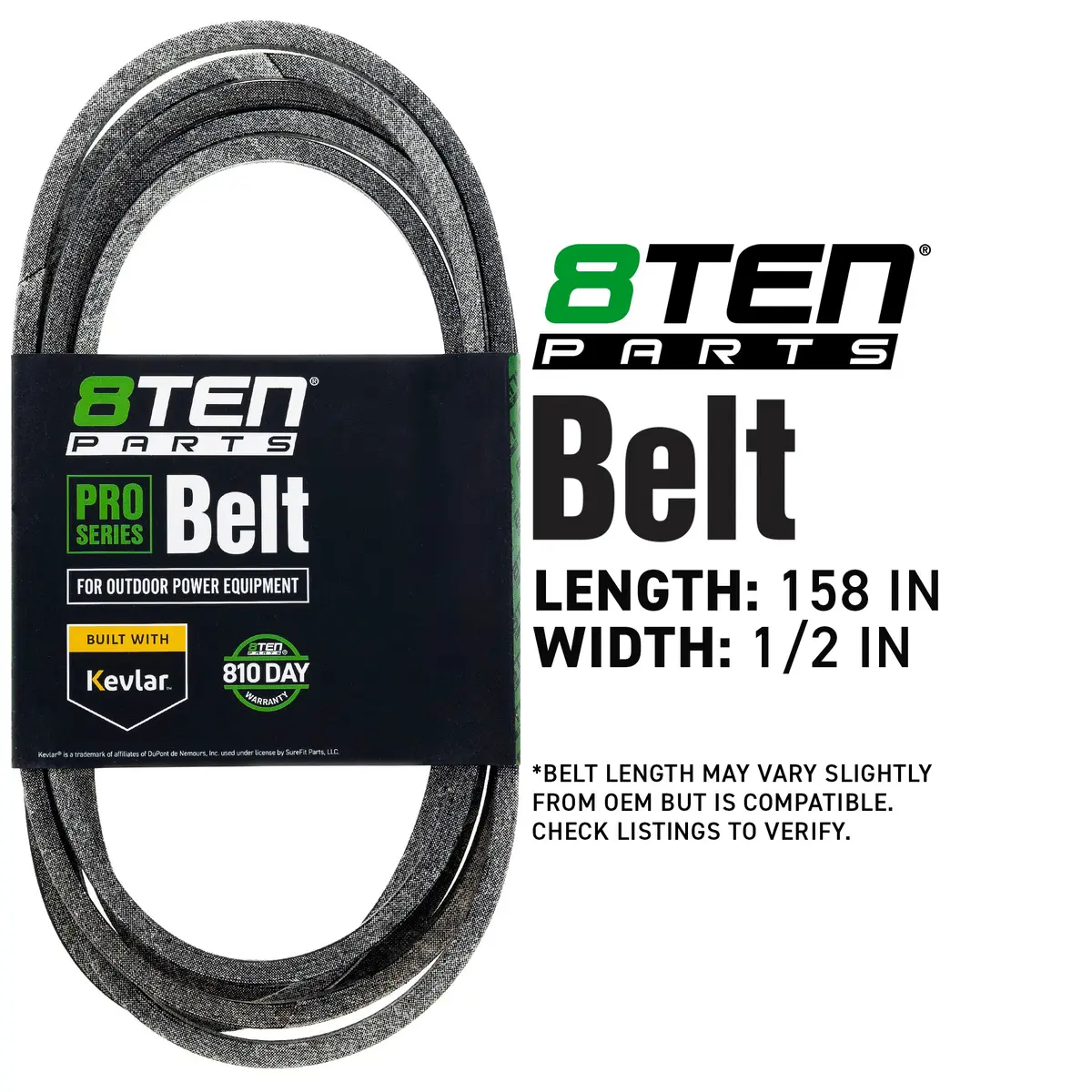 Belt With Kevlar® For Generac 7103789 7103789Yp 2
