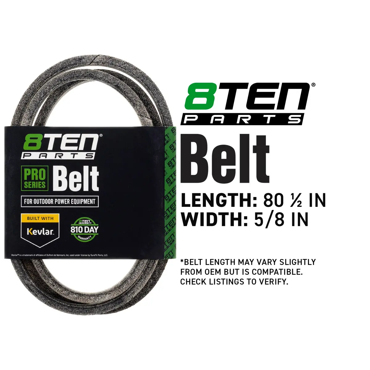 Belt With Kevlar® For Gravely Everride Ariens 71460003 00201010 323003 2010100 07200437 2