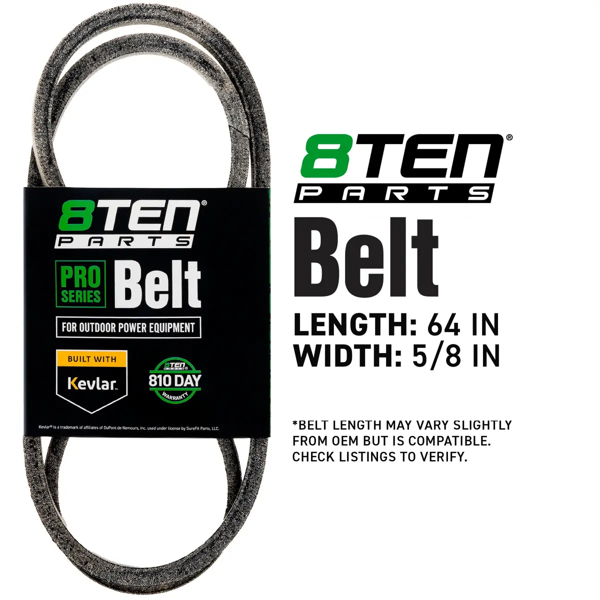 Belt With Kevlar® For John Deere Mtd Husqvarna M77673 954-0167 84001678 754-0167 71460064 302291 2
