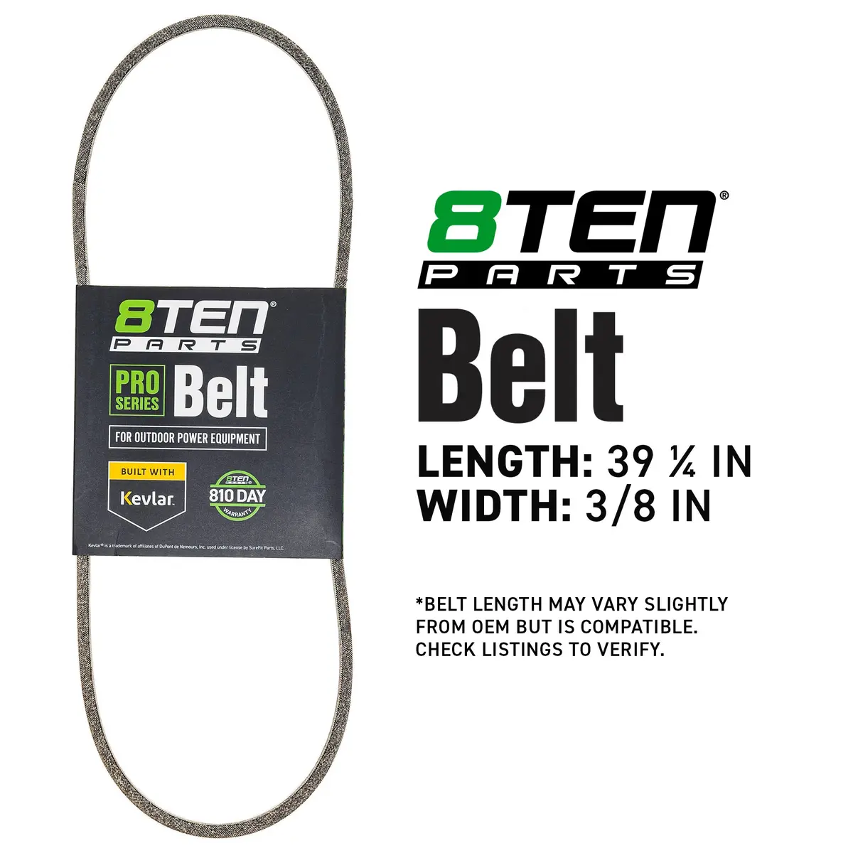 Belt With Kevlar® For Cub Cadet Yard-Man Columbia 954-0460 754-0460 Cc-754-0460 2