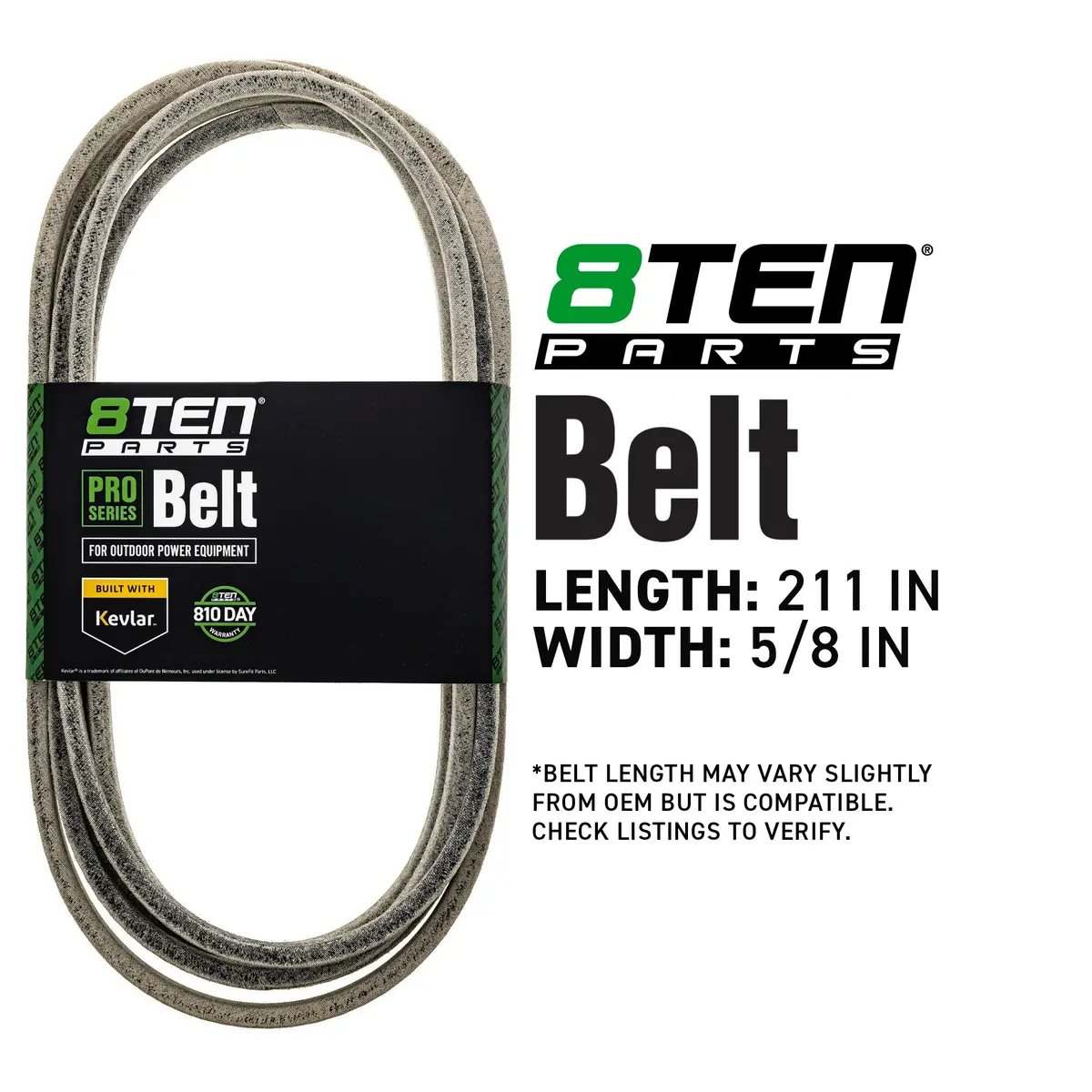 Belt With Kevlar® For Ferris 37X35 5022439 5022439Sm 22439 2