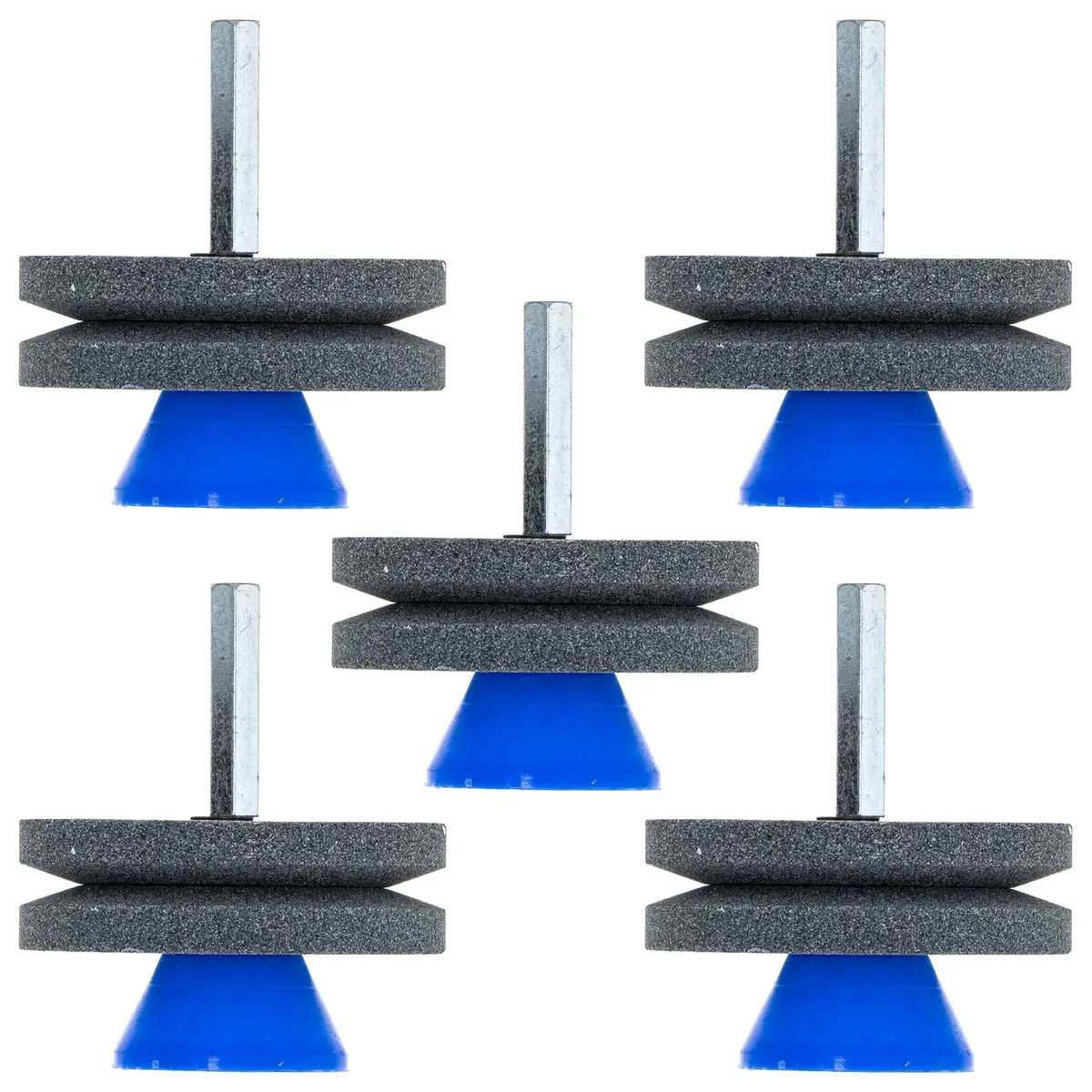 Mower Blade Grinder Stone Wheel Lawn Tractor Tools Hand Drill Attachment 5 Pack 1