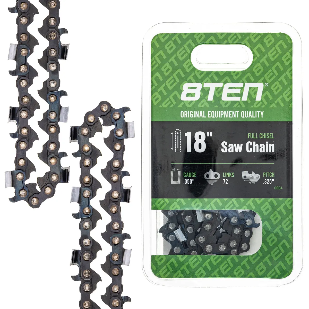 Chainsaw Chain .050 .325 72Dl For Echo 501840672 581643672 591095772 20Bpx72cq 501840872 20Lpx72cq 1